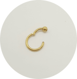 Segmento Articulado Captive PVD Gold - Imagem 2