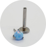 Labret Push Pin Opala Prongset - Várias Cores - Imagem 5