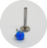 Labret Push Pin Opala Prongset - Várias Cores - Imagem 4