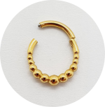 Segmento Articulado esferas (Natural e PVD Gold)