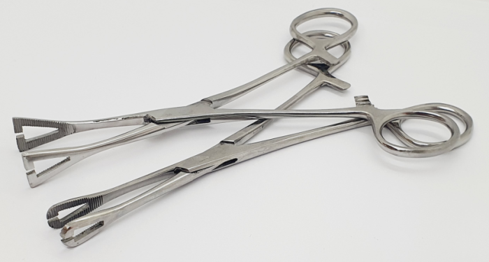 Pinça Forceps Triangular ou Oval aberta - Imagem 1