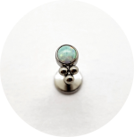 Labret Mini Opala Branca 3B