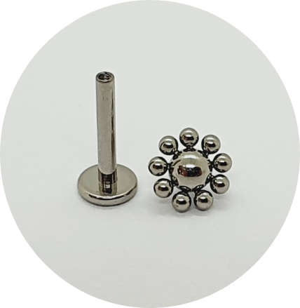 Labret Flor de esferas