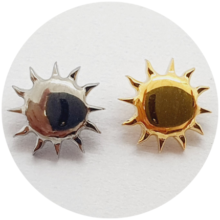 Labret Sol - Natural ou PVD Gold