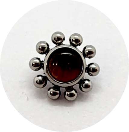 Labret Sol Olho de Tigre 10B