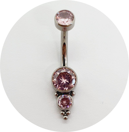 Banana Bell Cristal Rosa 2P 5B