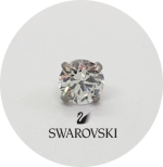 Labret Zircônia Swarovski Assinada a laser