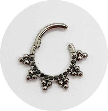 Segmento Articulado Zircônia Black 18B