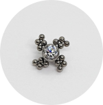 Labret Zircônia 16B (Várias cores)