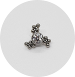 Labret Zircônia 12B (Várias cores)