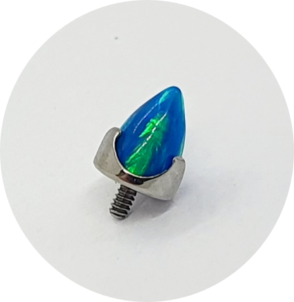 Labret Spike Opala - Várias Cores