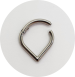 Segmento Articulado Gota - Natural e PVD Gold