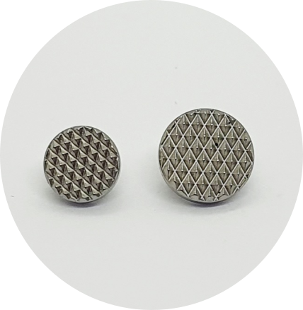 Labret Chapa geométrica