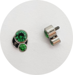 Labret Mini Zircônia 2P - Várias Cores - Imagem 4