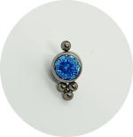 Labret Zircônia 4B - Várias Cores - Imagem 2