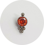 Labret Zircônia 4B - Várias Cores - Imagem 3