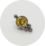 Labret Zircônia 4B - Várias Cores - Imagem 6