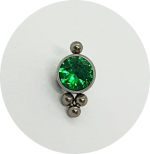 Labret Zircônia 4B - Várias Cores - Imagem 7