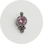 Labret Zircônia 4B - Várias Cores