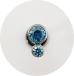Labret Mini Zircônias 2P - Várias Cores - Imagem 4