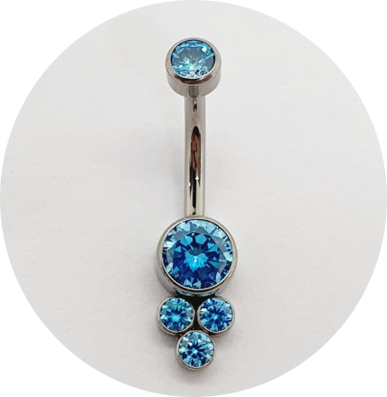 Banana Bell Zircônia Azul 4P v2
