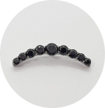 Labret Cluster Mini Zircônias - Várias Cores - Imagem 4