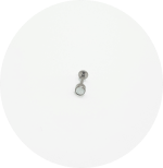 Labret Opala Branca Flat - Imagem 2