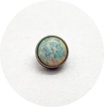 Labret Opala Branca Flat