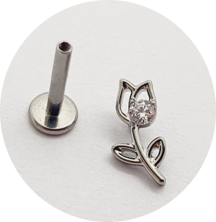 Labret Flor Pequeno Príncipe