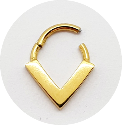 Segmento Articulado V PVD Gold