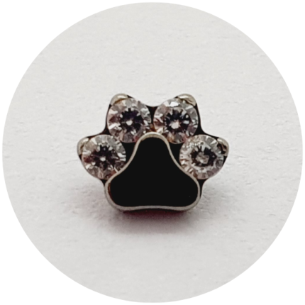 Labret Mini Patinha Zircônia M1