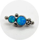Labret Opala Azul 2P 6B
