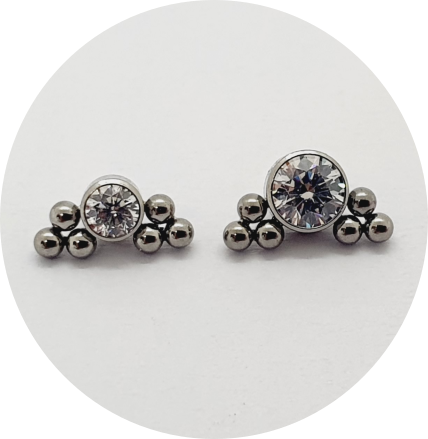 Labret Zircônia 6B II