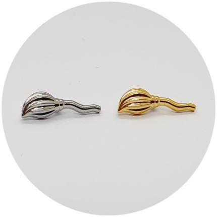 LABRET MINI NIMBUS 2000 - HARRY POTTER - NATURAL OU PVD GOLD