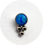 Labret Opala Azul 3B
