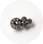 Labret Zircônia 4P