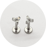 Labret Trinity Opala Branca - Imagem 2