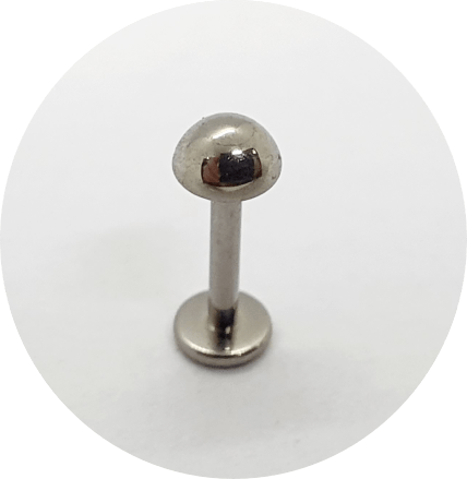 Labret Meia Esfera