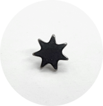 Labret Estrela 7 pontas