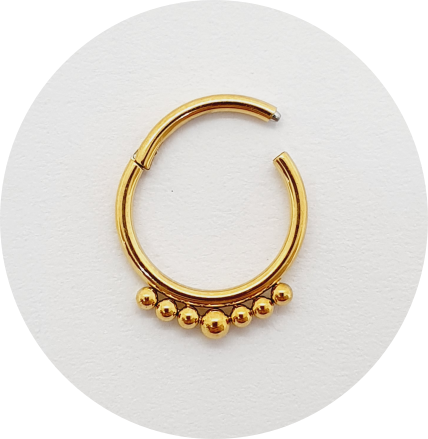 Segmento Articulado PVD Gold 7B