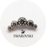 Labret Cluster Zircônias Swarovski Assinadas 5P
