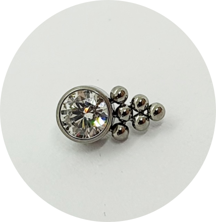 Labret Zircônia 6B III